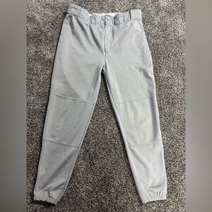 Gray baseball pants